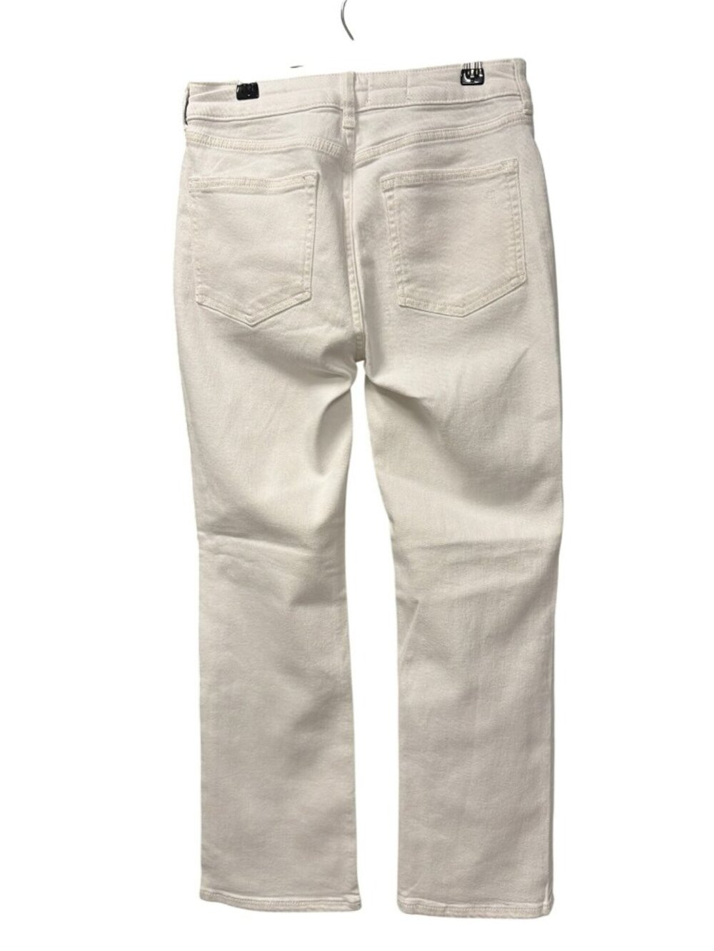 Anthropologie Pilcro Cropped White Stretch Denim Jeans New - Picture 6 of 11